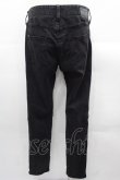 画像2: CIVARIZE / Knee ZIPストレッチスキニーパンツ 46 黒 I-25-11-15-094-GO-PA-SA-ZI (2)