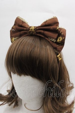 画像: Angelic Pretty / Chess Chocolateカチューシャ  ブラウン I-25-11-15-122-AP-AC-SA-ZI