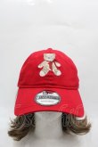 画像2: PINK HOUSE / “ANNIVERSARY TEDDY” CAP  赤 I-25-11-15-125-LO-AC-SA-ZI (2)