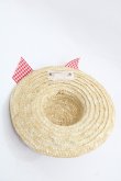 画像2: PINK HOUSE / Straw-berry Hat コサージュ  赤 I-25-11-15-116-LO-ZA-SA-ZI (2)
