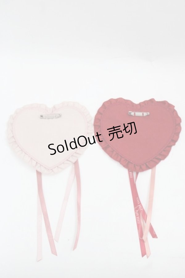 PINK HOUSE / ハートワッペンセット 赤Xピンク I-25-11-15-110-LO-ZA