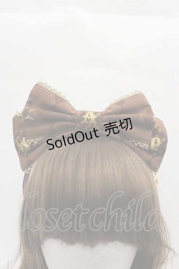 画像2: Angelic Pretty / Chess Chocolateカチューシャ  ブラウン I-25-11-15-122-AP-AC-SA-ZI (2)