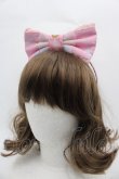 画像1: Angelic Pretty / 双子のエトワールカチューシャ  ピンク I-25-11-15-118-AP-AC-SA-ZI (1)