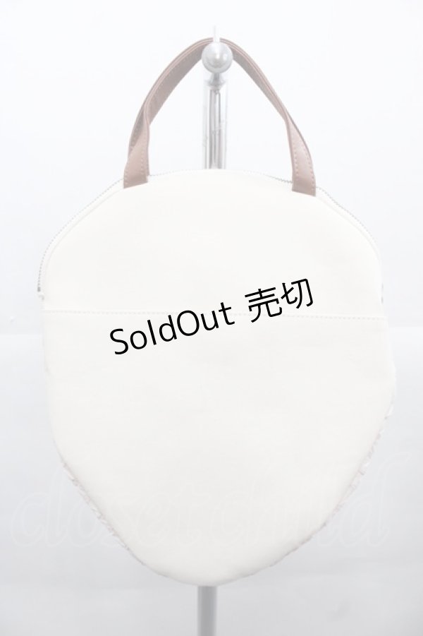 画像2: PINK HOUSE / いちごフリルバッグ  ブラウン I-25-11-15-099-LO-BG-SA-ZI (2)