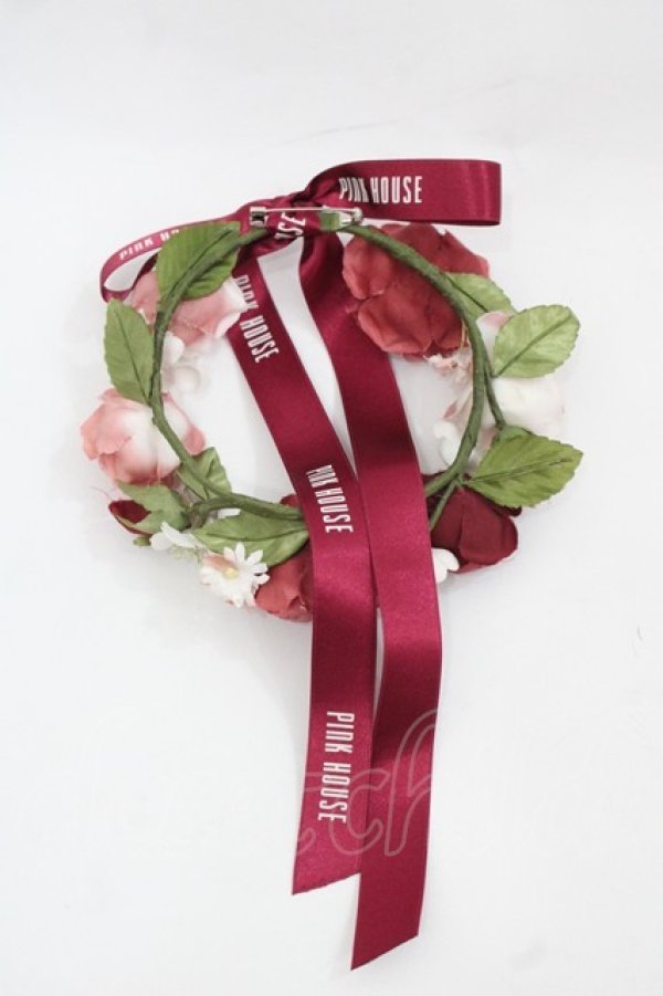 画像2: PINK HOUSE / ローズリースコサージュ  ピンク I-25-11-15-115-LO-ZA-SA-ZI (2)