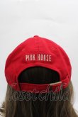 画像4: PINK HOUSE / “ANNIVERSARY TEDDY” CAP  赤 I-25-11-15-125-LO-AC-SA-ZI (4)