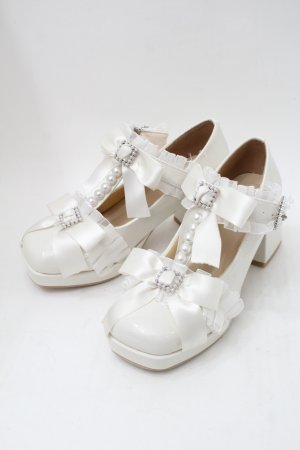 画像: Lovely Tency / MA フリルリボンPLP パンプス M オフ S-25-11-18-004-LO-SH-HR-ZS