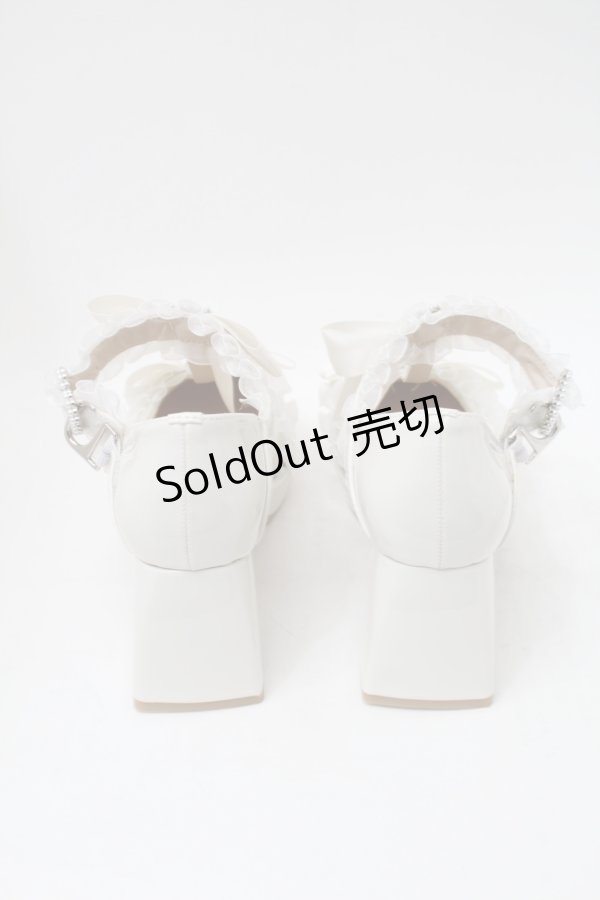 画像3: Lovely Tency / MA フリルリボンPLP パンプス M オフ S-25-11-18-004-LO-SH-HR-ZS (3)