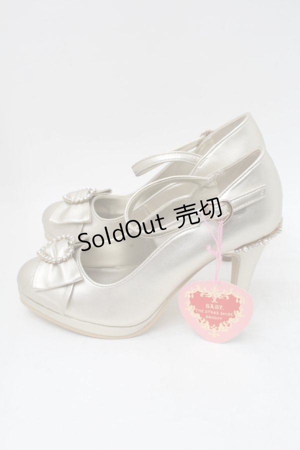 画像2: BABY,THE STARS SHINE BRIGHT / Heart Princessパンプス M ゴールド S-25-11-18-003-BA-SH-HR-ZS (2)