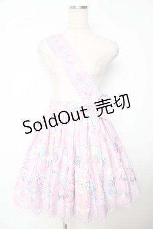 画像: Angelic Pretty / Happy Garlandスカート  ピンク Y-25-12-01-112-AP-SK-SZ-ZY