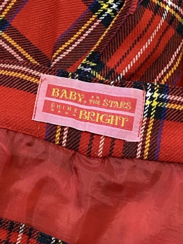 画像5: BABY,THE STARS SHINE BRIGHT / タータンチェックスカート Free レッド H-25-11-23-1004-BA-SK-NS-ZH (5)