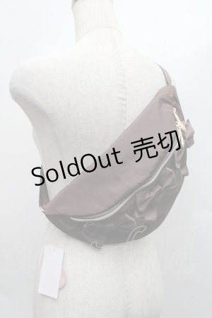 画像: m petit by misako / TT*AM*リボンBB  ブラウン S-25-12-15-007-LO-BG-HR-ZS