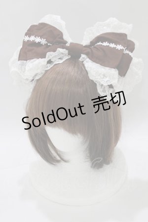 画像: BABY,THE STARS SHINE BRIGHT / シャーリングプリンセスジャンパースカートセットのカチューシャ  ブラウン H-25-12-23-1081-BA-AC-NS-ZH