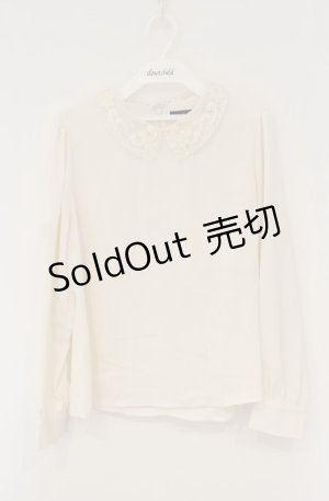 画像: an another angelus / レース襟プルブラウス F アイボリー O-26-01-23-057-CA-BL-OW-ZT188