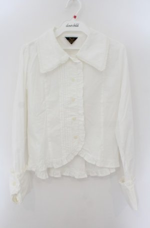 画像: ALICE and the PIRATES / マッドハッターのブラウス  シロ O-26-01-24-072-PA-BL-IG-OS