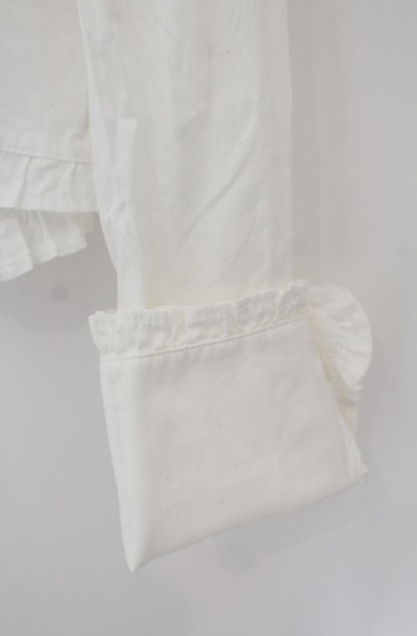 画像3: ALICE and the PIRATES / マッドハッターのブラウス  シロ O-26-01-24-072-PA-BL-IG-OS (3)