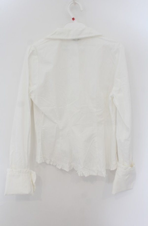 画像4: ALICE and the PIRATES / マッドハッターのブラウス  シロ O-26-01-24-072-PA-BL-IG-OS (4)