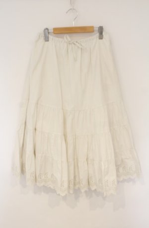 画像: Jane Marple / Vintage Lace Tiered Skirt　スカート M シロ O-26-01-23-021-JM-SK-OW-OS