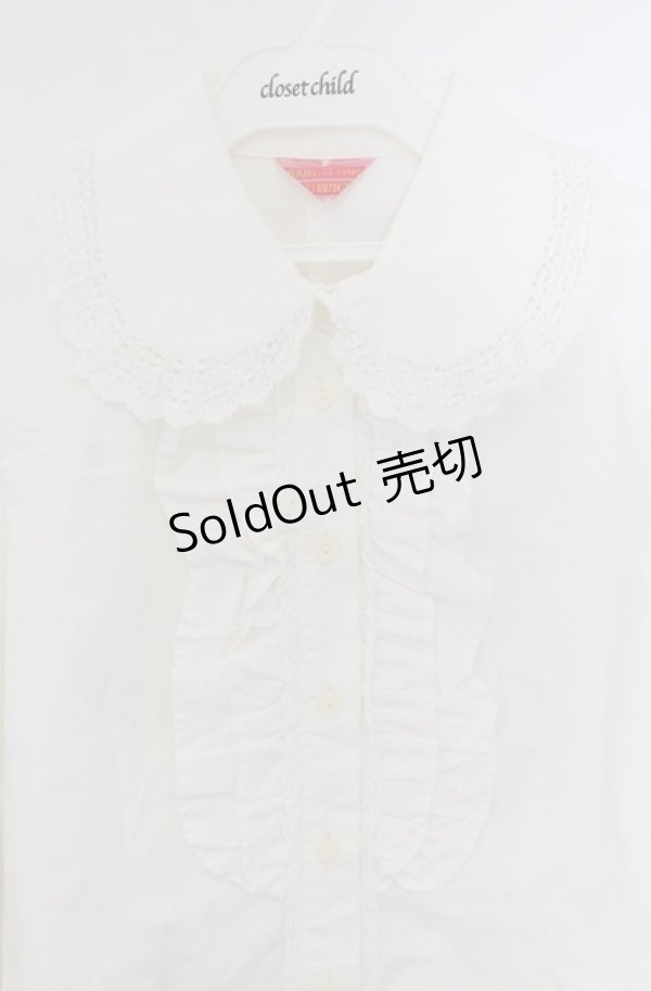 画像2: BABY,THE STARS SHINE BRIGHT / メアリーブラウス  シロ O-26-01-24-067-BA-BL-IG-OS (2)