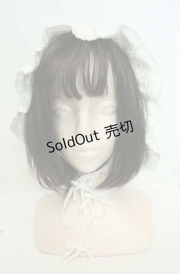 画像2: merry jenny / りぼんたくさんヘッドドレス  シロ O-26-01-30-003-LO-AC-IG-OS (2)