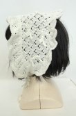 画像3: merry jenny / りぼんたくさんヘッドドレス  シロ O-26-01-30-003-LO-AC-IG-OS (3)
