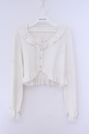 画像: Sugar Teatime / フリルボレロ M シロ O-26-01-30-1016-LO-TO-OW-OS