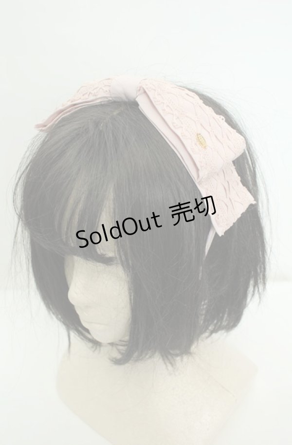 画像1: Angelic Pretty / アンティークRibbonカチューシャ  ピンク O-26-01-30-001-AP-AC-IG-ZT0204J (1)