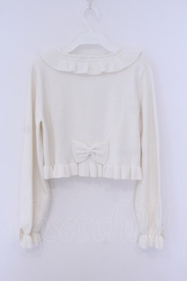 画像3: Sugar Teatime / フリルボレロ M シロ O-26-01-30-1016-LO-TO-OW-OS (3)