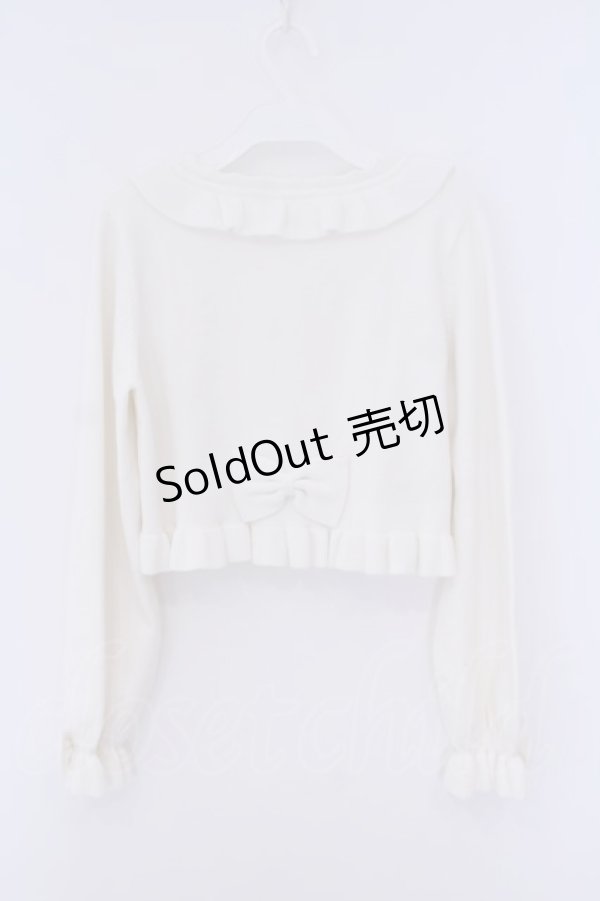 画像3: Sugar Teatime / フリルボレロ M シロ O-26-01-30-1016-LO-TO-OW-ZT576 (3)