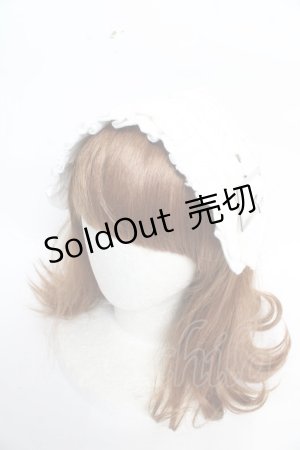 画像: DimMoire / デニムベルトヘッドドレス  白 Y-26-02-01-005-PU-AC-SZ-ZY