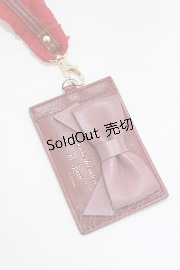 画像2: m petit by misako / ショルダーパスケース/ハローキティ  レッド H-26-02-14-081-LO-ZA-NS-ZH (2)