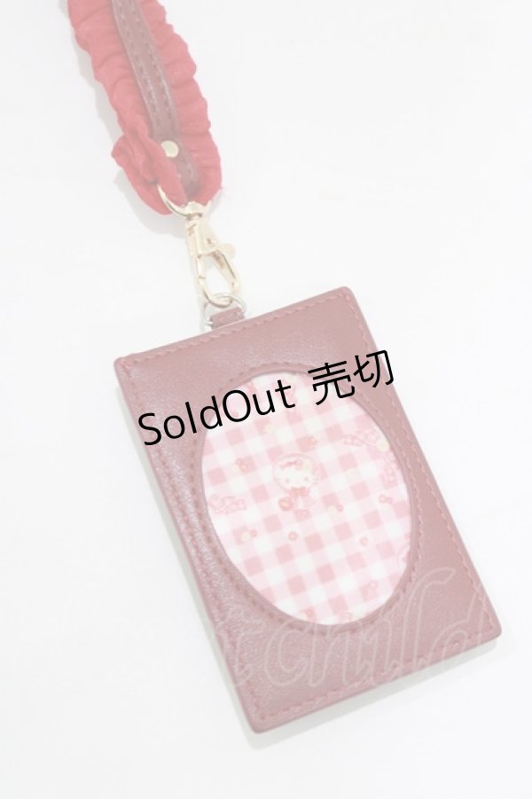 画像3: m petit by misako / ショルダーパスケース/ハローキティ  レッド H-26-02-14-081-LO-ZA-NS-ZH (3)