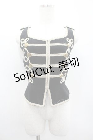 画像: Angelic Pretty / classicジレ  黒 I-26-02-25-005-AP-TO-SA-ZI