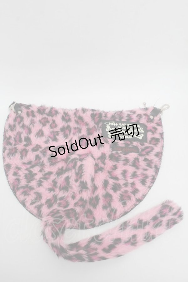 画像1: HELL CAT PUNKS / レオパード柄ヒップフラッグ  ピンク S-26-02-15-006-PU-TO-HR-ZS (1)