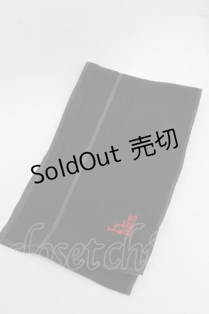 画像: h.ANARCHY / マフラー  グレー S-26-02-15-007-HN-ZA-HR-ZS