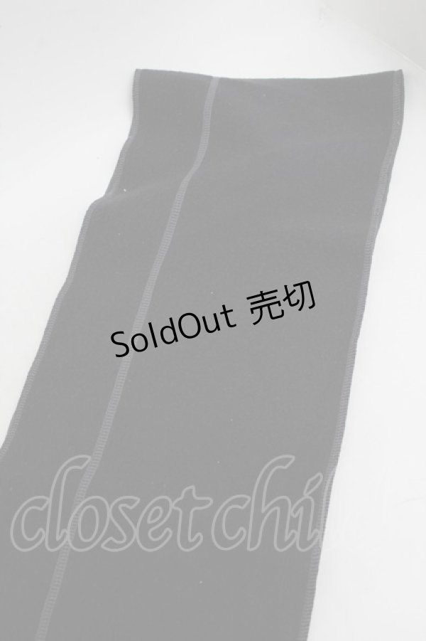 画像2: h.ANARCHY / マフラー  グレー S-26-02-15-007-HN-ZA-HR-ZS (2)