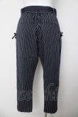 画像2: axes femme / ストライプパンツ  紺 Y-26-03-18-210-AX-PA-SZ-ZY (2)