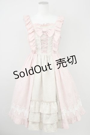 画像: axes femme kawaii / ロココジャンパースカート M ピンク T-26-02-07-008-AX-OP-SA-ZH