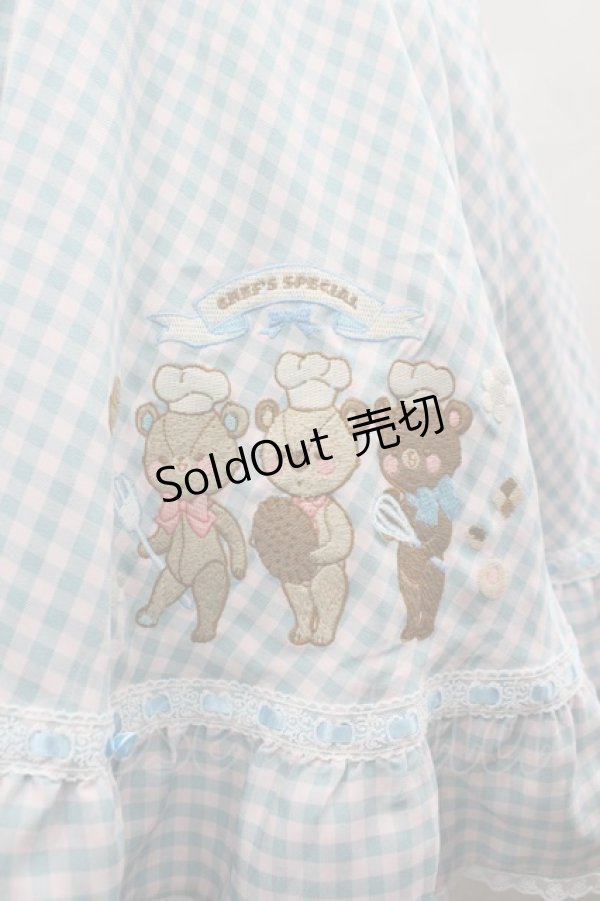 画像3: CHIP CLIP / SATSUKIAIコラボワンピース L サックス I-26-04-03-039-PU-OP-SA-ZI (3)