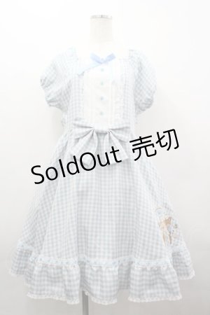 画像: CHIP CLIP / SATSUKIAIコラボワンピース L サックス I-26-04-03-039-PU-OP-SA-ZI