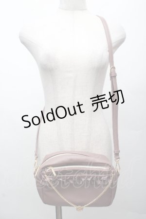 画像: m petit by misako / ポーチ付きショルダーバッグ  ピンク S-26-04-07-038-LO-BG-TE-ZS