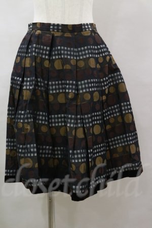 画像: 【SALE】【20%OFF】Jane Marple  / Victorian Jacquardのミニスカート H-21-12-05-063h-1-SK-JM-L-KB-ZT237
