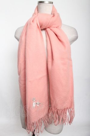 画像: Emily Temple cute  / ロゴ刺繍ストール Y-21-12-15-031-1-ZA-ET-L-HD-ZT087