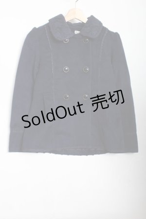 画像: axes femme  / ダブルボタンショートコート Y-21-12-26-087-1-CO-AX-L-OI-ZT-C009