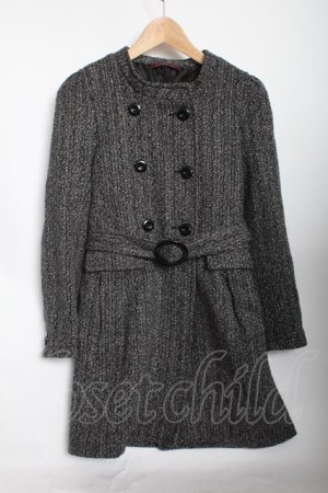 画像: ANECDOTE axes femme  / ノーカラーコート Y-21-12-26-088-1-CO-LO-L-OI-ZT-C006