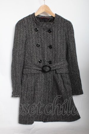 画像: 【SALE】【10%OFF】ANECDOTE axes femme  / ノーカラーコート Y-21-12-26-088-1-CO-LO-L-OI-ZT-C006