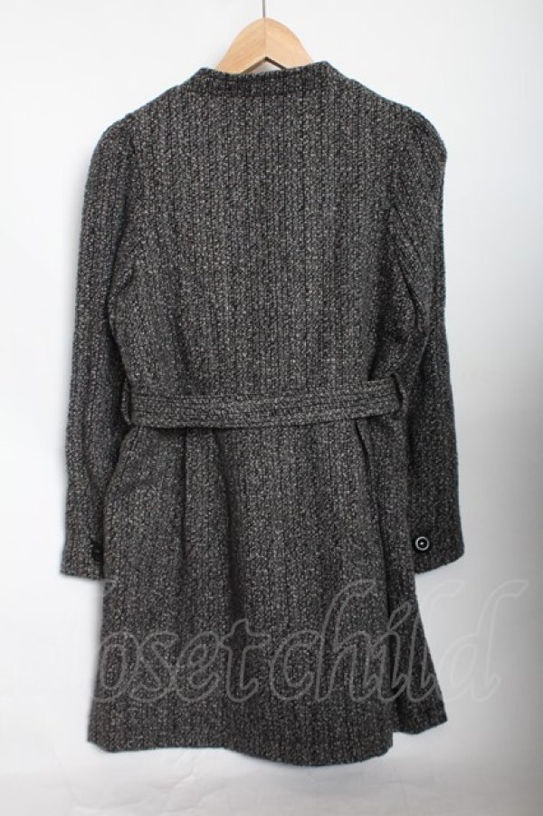 画像2: ANECDOTE axes femme  / ノーカラーコート Y-21-12-26-088-1-CO-LO-L-OI-ZT-C006 (2)