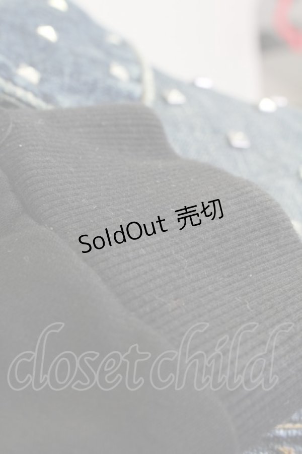 画像7: 【SALE】Candy Stripper  / スウェットスリーブデニムジャケット O-22-01-06-4033-1-JA-PU-P-IG-ZT-C014 (7)