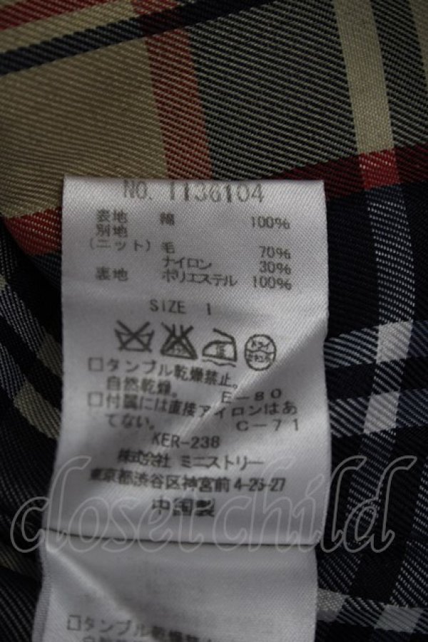 画像8: Candy Stripper  / 袖ニットコート Y-22-01-08-4005-1-CO-PU-P-AS-ZT-C012 (8)