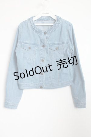 画像: axes femme  / デニムジャケット Y-22-01-25-122-1-JA-AX-L-AS-ZT041